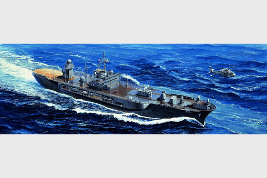 1/700 USS Amphibious Command Ship LCC-19 Blue Ridge 2004 - Click Image to Close