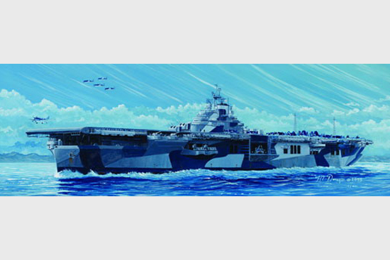 1/700 USS Aircraft Carrier CV-13 Franklin - Click Image to Close