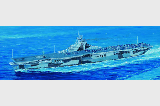 1/700 USS Aircraft Carrier CV-19 Hancock - Click Image to Close