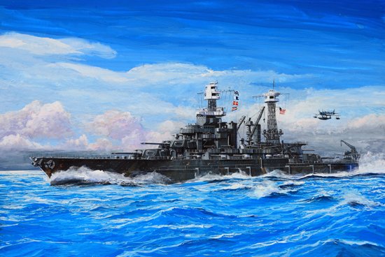 1/700 USS Maryland BB-46 1941, Colorado Class Battleship - Click Image to Close