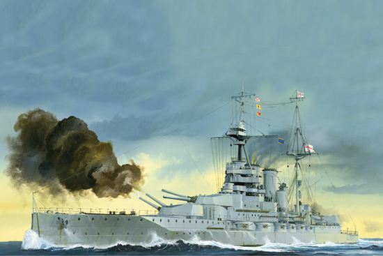 1/700 HMS Batleship Queen Elizabeth 1918 - Click Image to Close