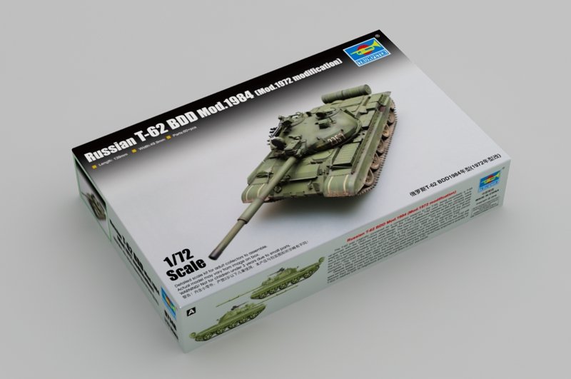 1/72 Russian T-62 BDD MBT Mod.1984 (Mod.1972 Modification) - Click Image to Close