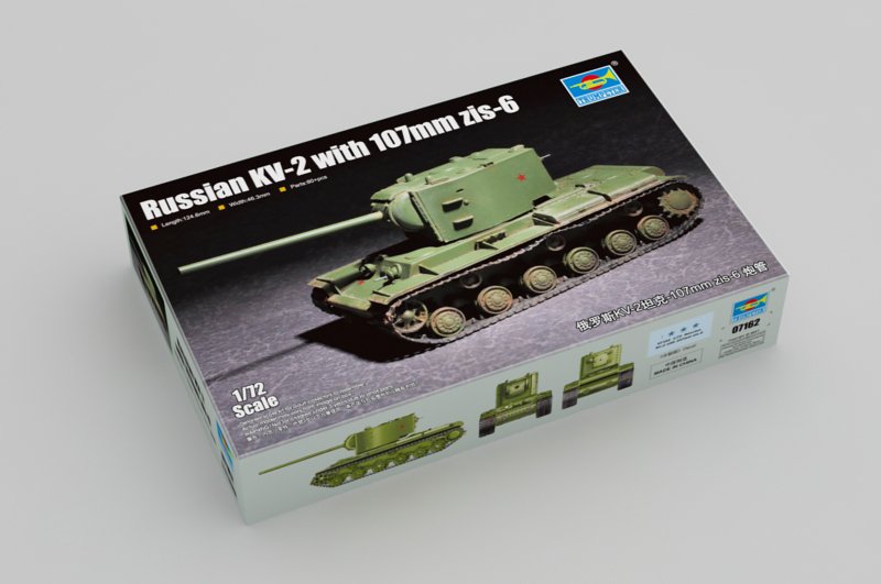 1/72 Russian KV-2 with 107mm ZiS-6 - Click Image to Close