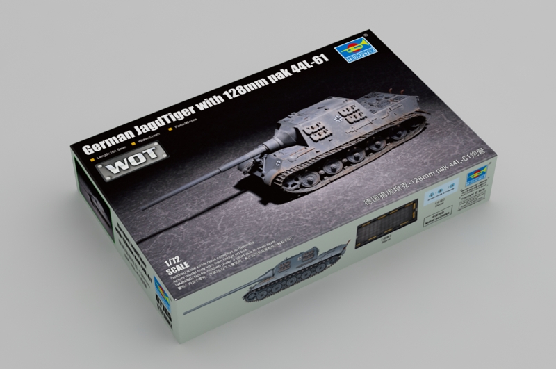 1/72 German JagdTiger with 128mm Pak 44 L/61 Gun - Click Image to Close