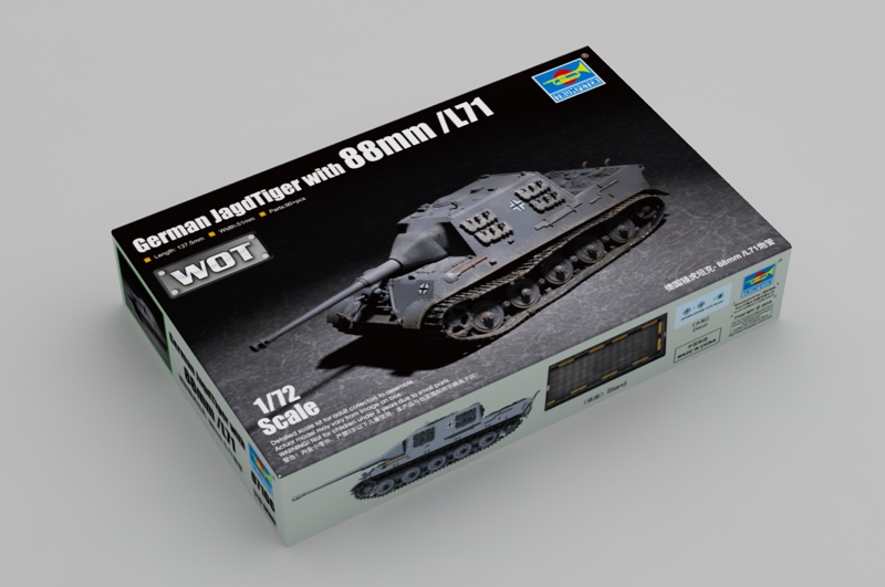 1/72 German Jagdtiger with 88mm /L71 Gun - Click Image to Close