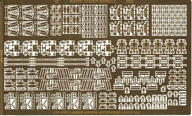 1/350 USS Essex Air Wing Fittings - Click Image to Close