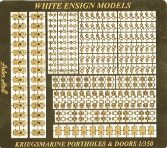 1/350 WWII German Portholes & Doors - Click Image to Close