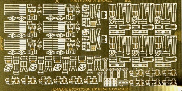 1/350 USSR Admiral Kuznetsov Air Wing Fittings - Click Image to Close