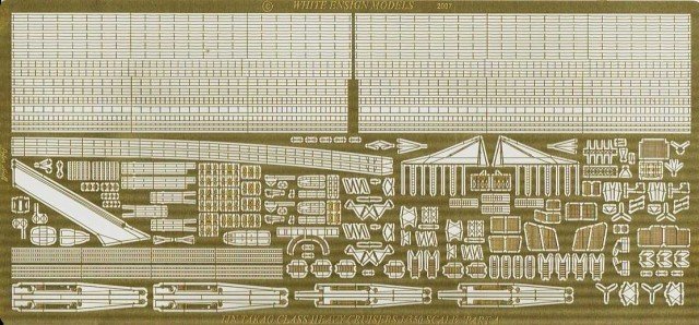 1/350 IJN Takao Class Heavy Cruiser Detail Up Parts for Aoshima - Click Image to Close