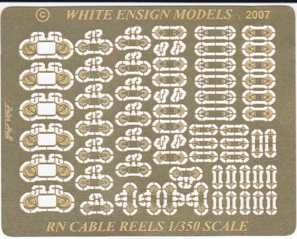 1/350 Royal Navy Cable Reels - Click Image to Close