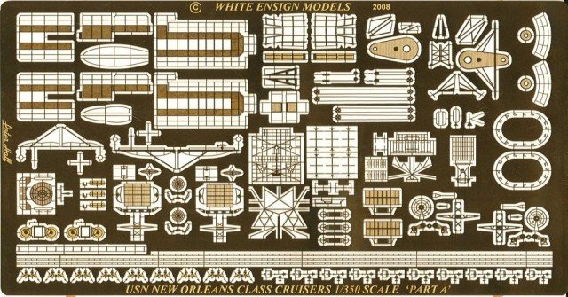 1/350 USS New Orleans Class Cruiser Detail Parts for Trumpeter - Click Image to Close