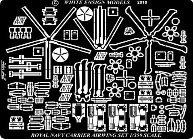 1/350 HMS Illustrious Air Wing Fittings - Click Image to Close