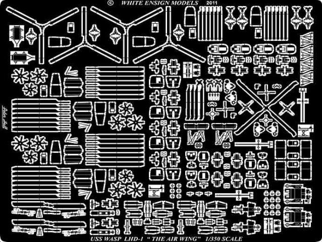 1/350 USS Wasp LHD-1 Air Wing Fittings - Click Image to Close