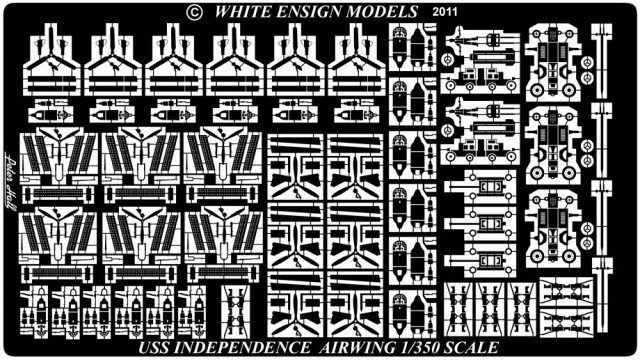 1/350 USS Independence Class Light Carrier Air Wing Fittings - Click Image to Close