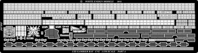 1/350 USS Casablanca Class Escort Carrier Detail for Hasegawa - Click Image to Close