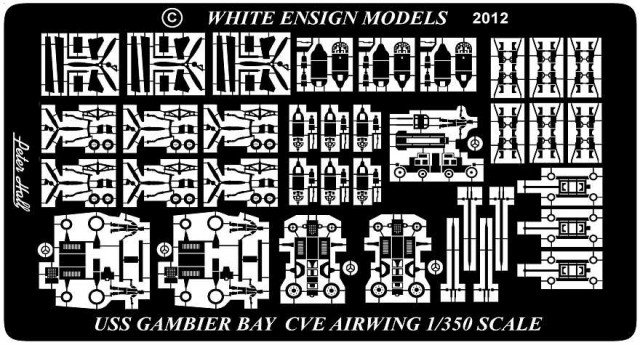 1/350 USS Casablanca Class Escort Carrier Air Wing Fittings - Click Image to Close