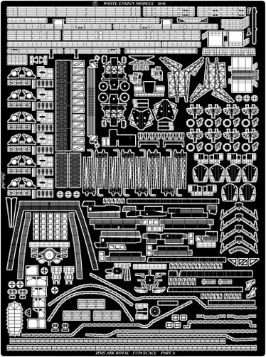 1/350 HMS Ark Royal Detail Up Etching Parts for Merit - Click Image to Close