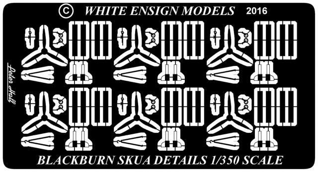 1/350 Blackburn Skua Detail Parts - Click Image to Close