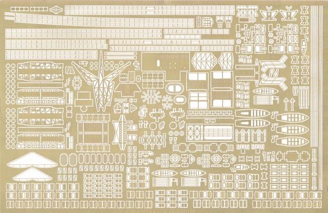 1/350 HMS Exeter 1939 Detail Up Etching Parts for Trumpeter - Click Image to Close