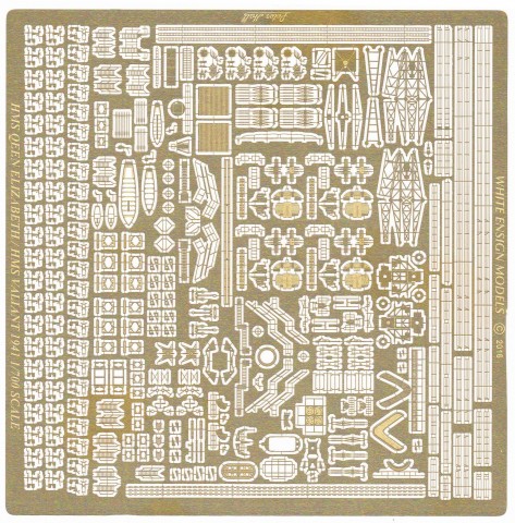 1/700 HMS Queen Elizabeth/Valiant Etching Parts for Trumpeter - Click Image to Close