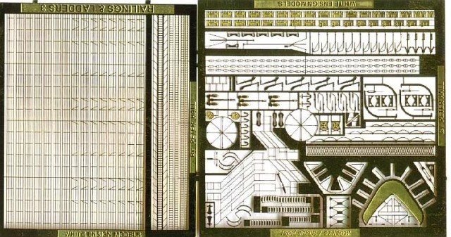 1/700 WWI British Battleship Detail Up Etching Parts - Click Image to Close