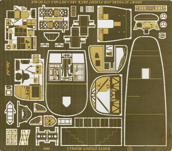 1/72 Short Sunderland Cockpit Detail Up for Airfix - Click Image to Close