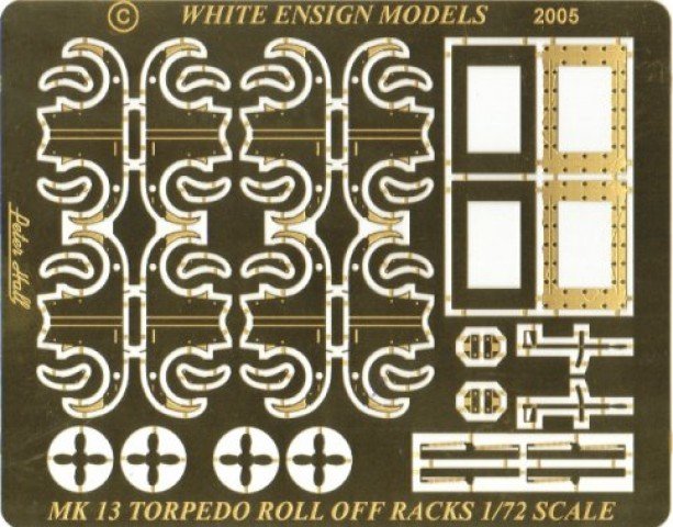 1/72 US Mk.13 Torpedoes with Roll-off Racks for Revell - Click Image to Close