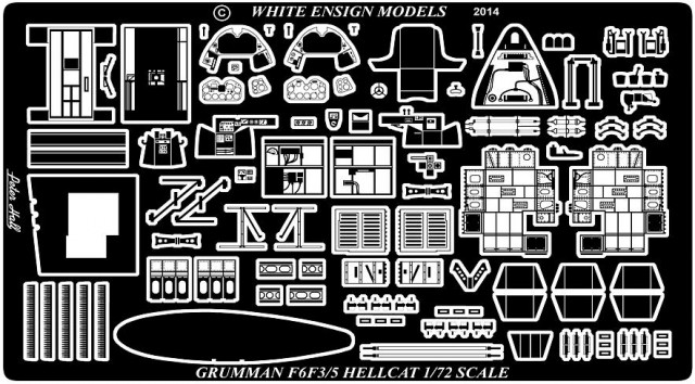 1/72 Grumman F6F Hellcat Detail Up - Click Image to Close