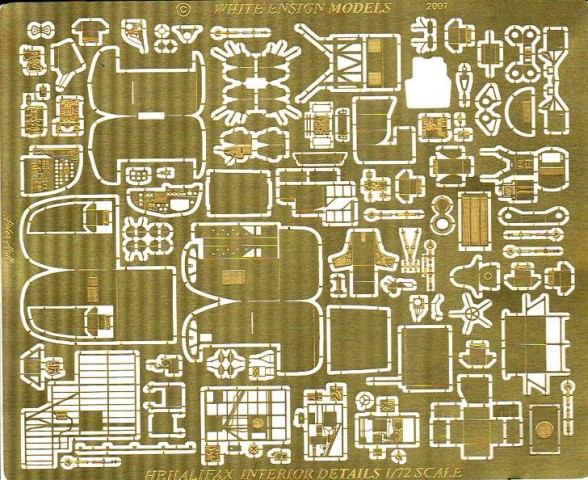 1/72 Halifax Interior for Modelcraft/Airfix/Matchbox/Revell - Click Image to Close