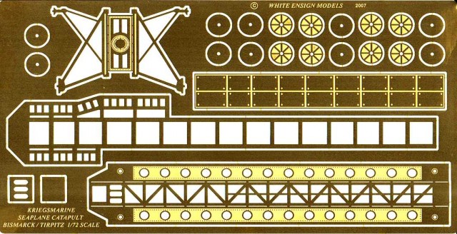 1/72 Bismarck Class Catapult - Click Image to Close