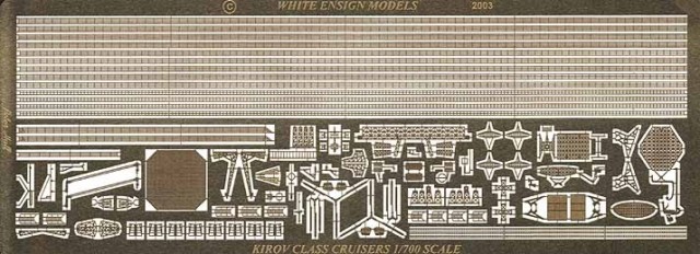 1/700 Kirov Class Detail Up Etching Parts for Trumpeter - Click Image to Close