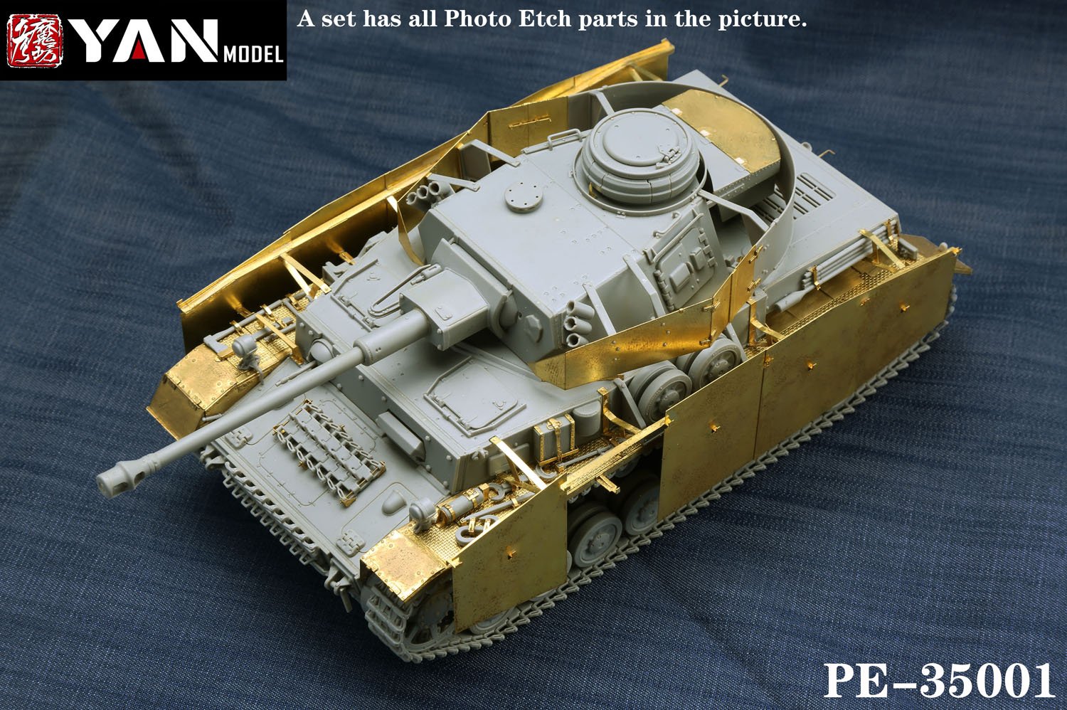 1/35 Pz.Kpfw.IV Ausf.G Detail Up Set for Border Model BT-001 - Click Image to Close