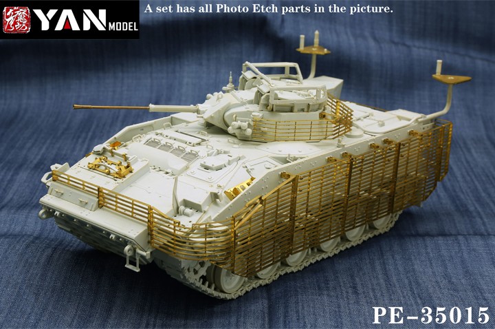 1/35 FV510 Warrior TES(H) AIFV Detail Up for Meng Model SS-017 - Click Image to Close