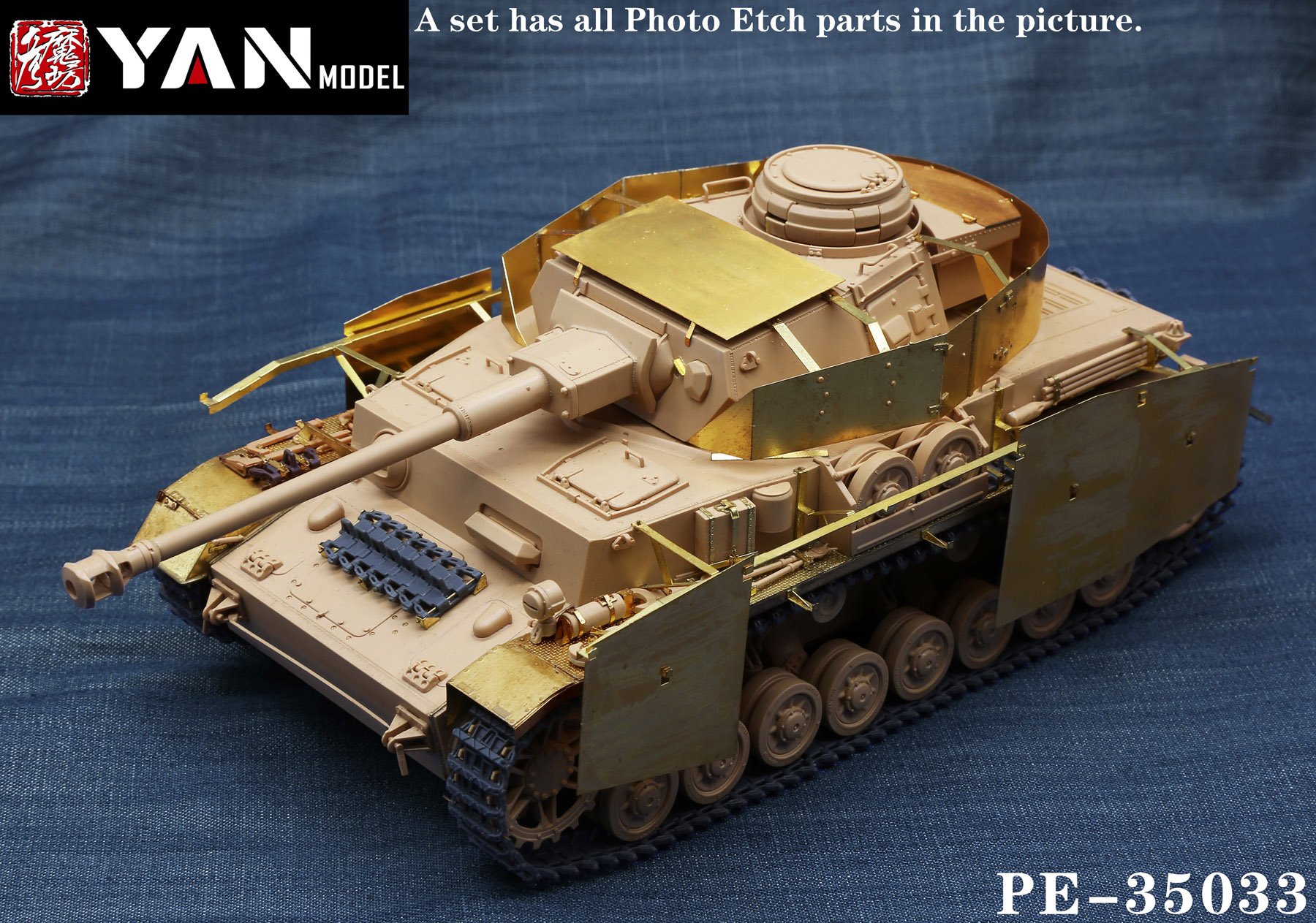 1/35 Pz.Kpfw.IV Ausf.H Detail Up Set for Rye Field Model 5046 - Click Image to Close