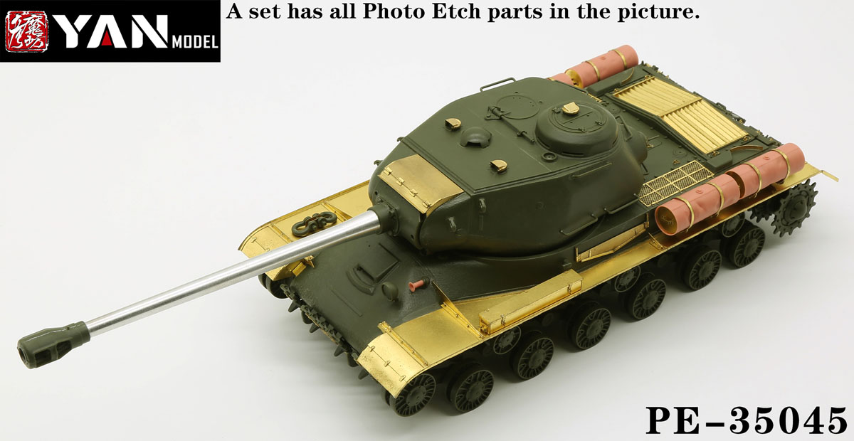 1/35 Russian JS-2 Heavy Tank Detail Up Set for Tamiya 35289 - Click Image to Close