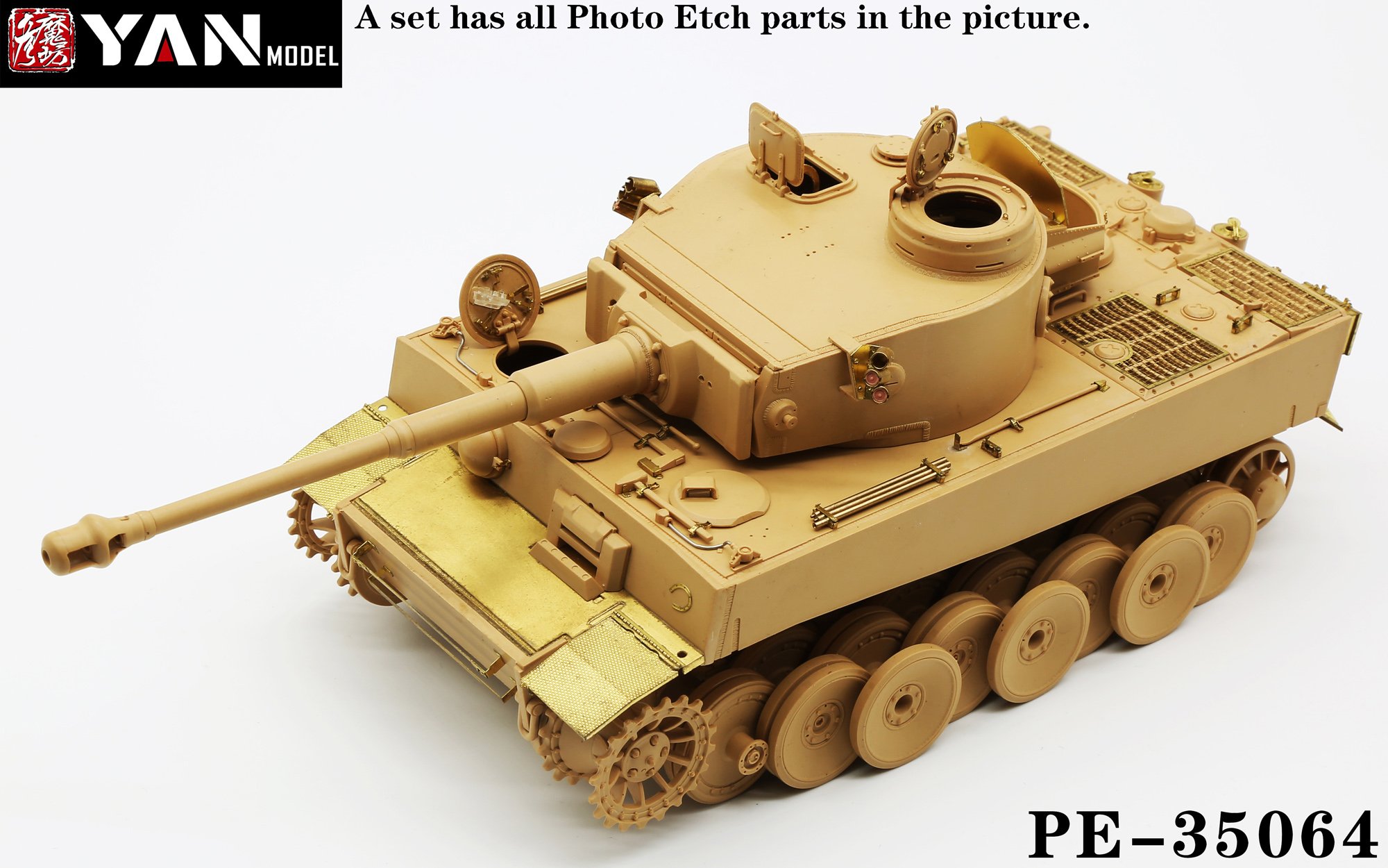 1/35 Tiger I Initial Production Detail Up Set for Rye Field 5078 - Click Image to Close