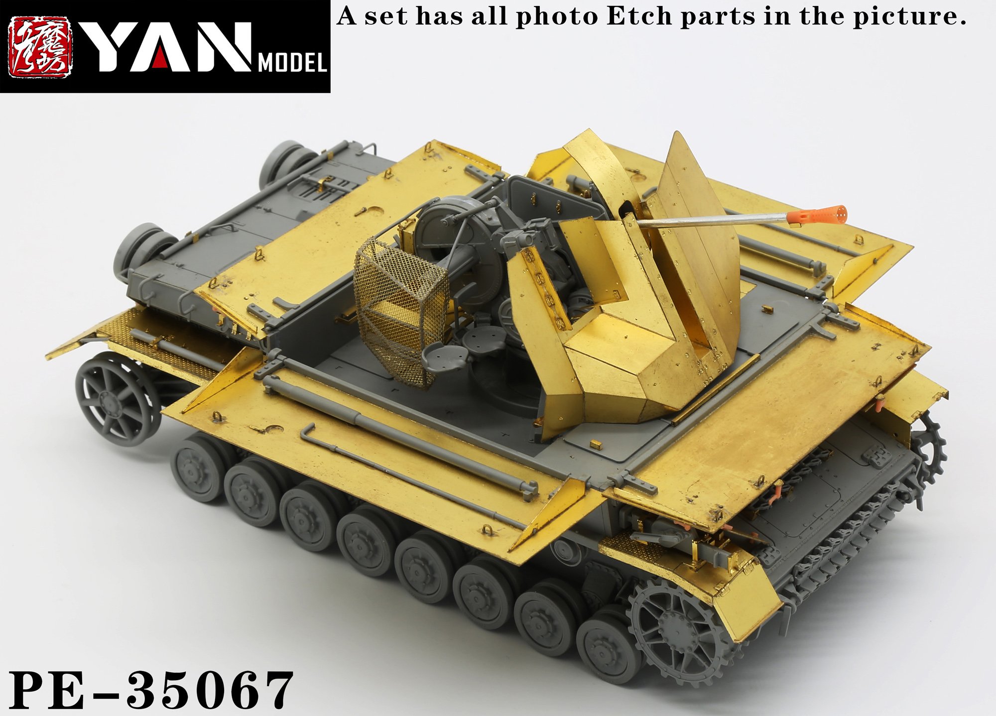 1/35 Mobelwagen 3.7cm Flak Detail Up Set for Border BT-007 - Click Image to Close