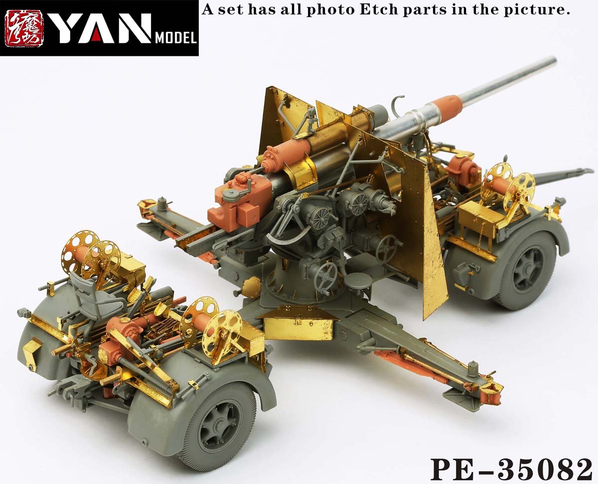 1/35 88mm Flak 36/37 Detail Up Set for Border Model BT-013 - Click Image to Close