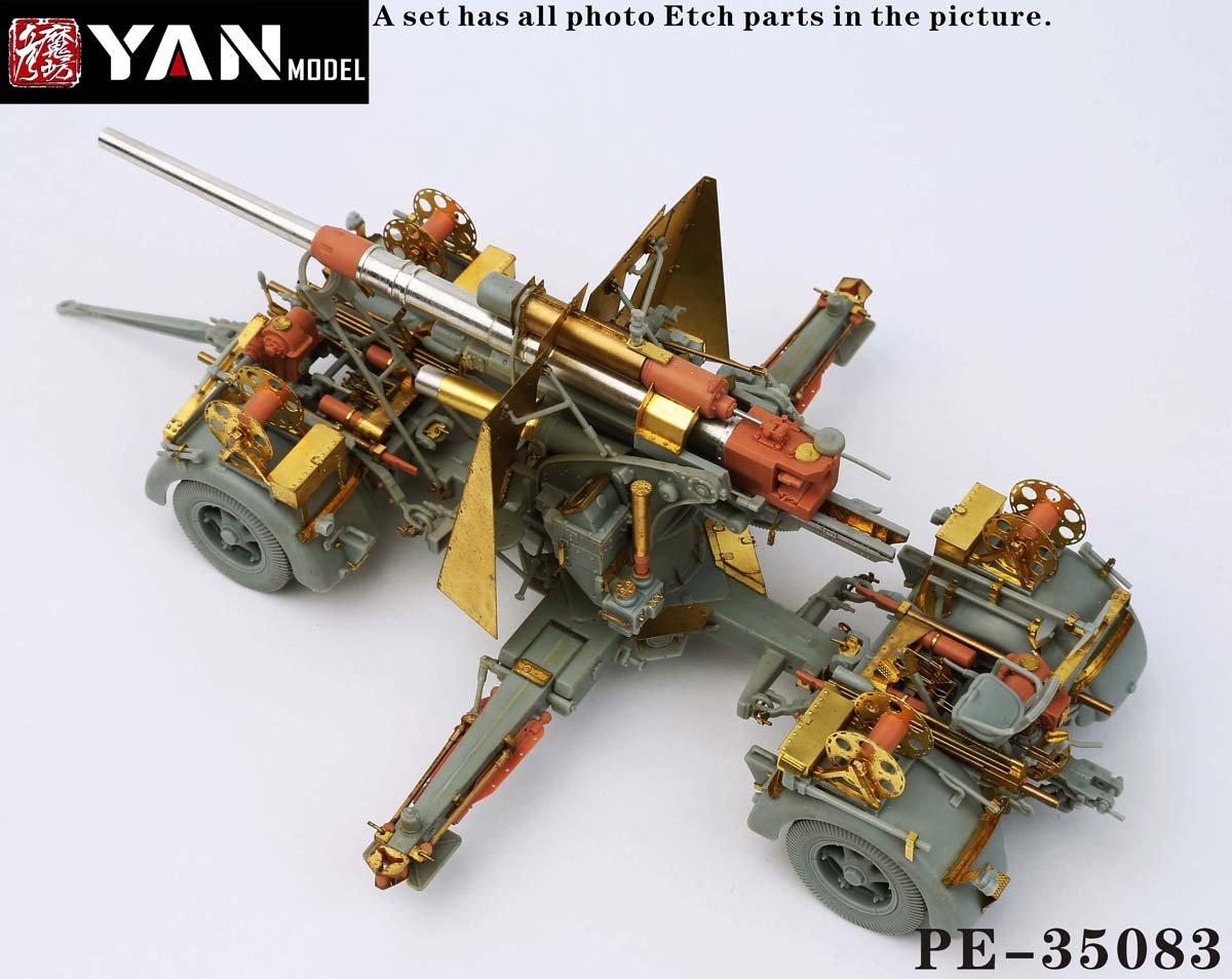 1/35 88mm Flak 36/37 Detail Up Set for Dragon 6923/6260 - Click Image to Close