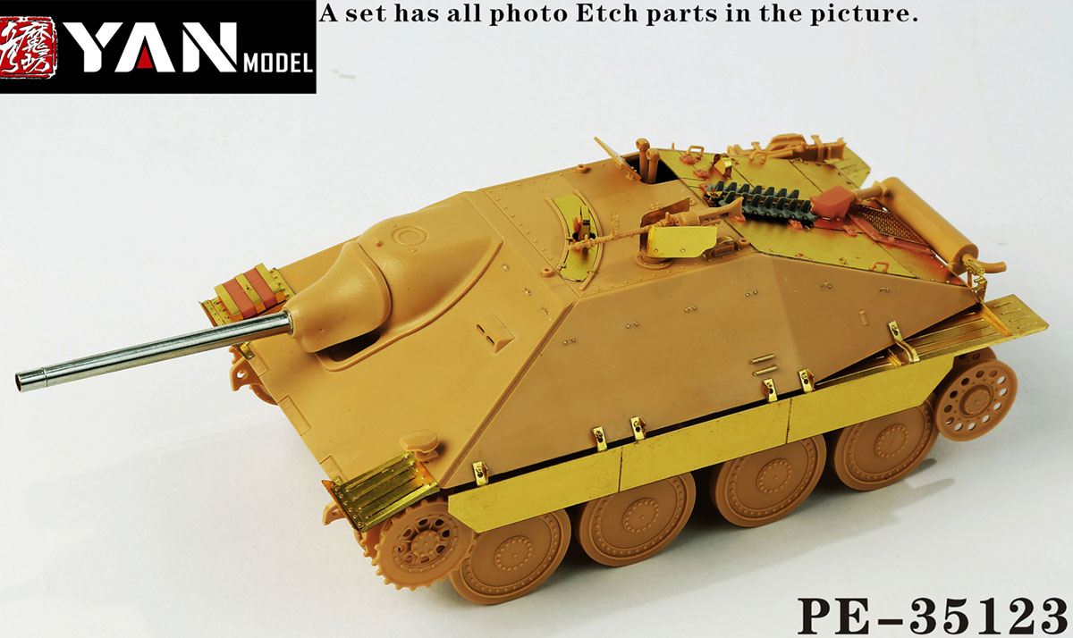 1/35 Jagdpanzer 38(t) Hetzer Mid Detail Up Set for Tamiya 35285 - Click Image to Close